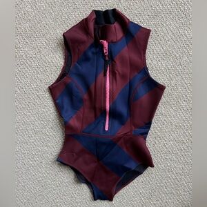 Cynthia Rowley Neoprene Zip Wetsuit